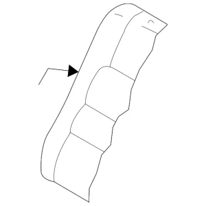 Seat Back Cover - Mazda (GS3L-88-401-02)