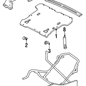 Jack Cover - Mazda (LA01-68-8S1B-90)