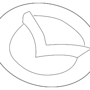 Engine Cover Emblem - Mazda (PX1P-10-2D9)