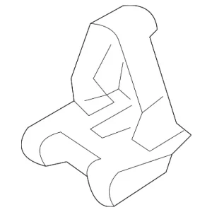 Side Gate Trim Retainer Clip - Mazda (G22G-68-D21)