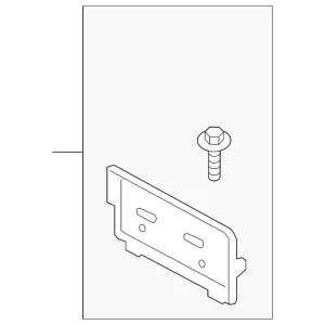 License Bracket - Mazda (TK48-50-170)