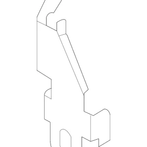 Brake Hose Bracket - Mazda (BP4K-43-811B)
