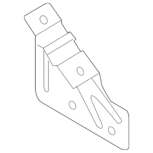 Control Assembly Side Bracket - Mazda (BP4K-66-9B3)