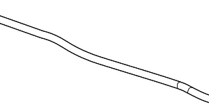 Connector Hose - Mazda (GBVH-67-501)