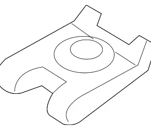 Instrument Panel U-Nut - Mazda (B092-60-408)