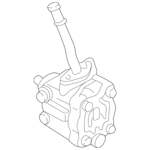 Power Steering Pump - Mazda (LC62-32-600R-0F)