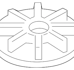 Spare Retainer - Mazda (BCJH-56-960A)