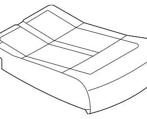 Cushion Cover - Mazda (KGNV-88-161A-18)
