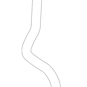 Lower Hose - Mazda (PE08-15-18XA)