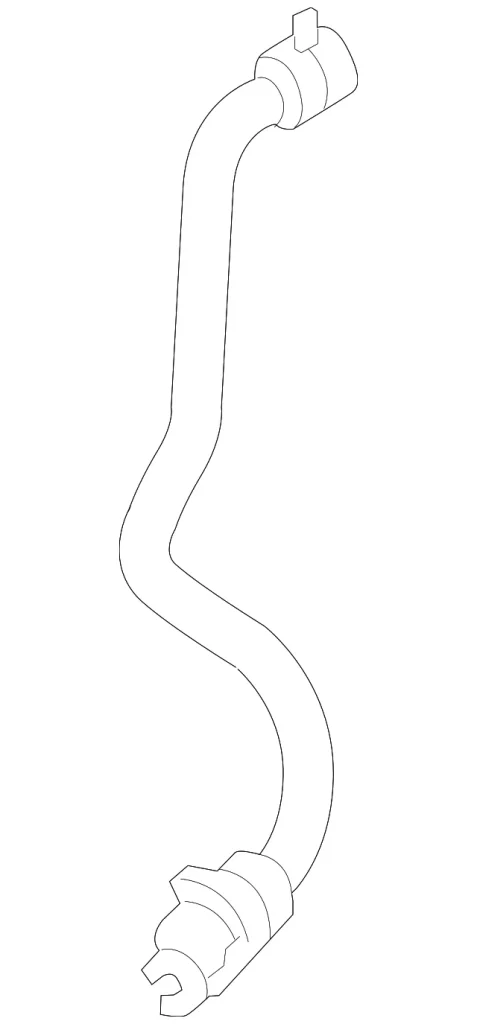 Lower Hose - Mazda (PE08-15-18XA)