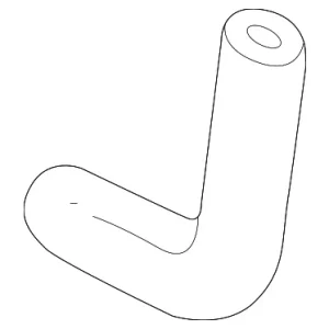 By-Pass Hose - Mazda (FS01-15-288A)