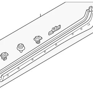 Rocker Molding - Mazda (T001-51-PK0H-1H)