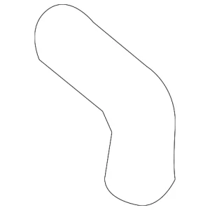 Washer Hose Elbow - Mazda (S084-67-502)