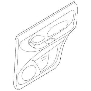 Door Trim Panel - Mazda (EC01-68-530T-22)