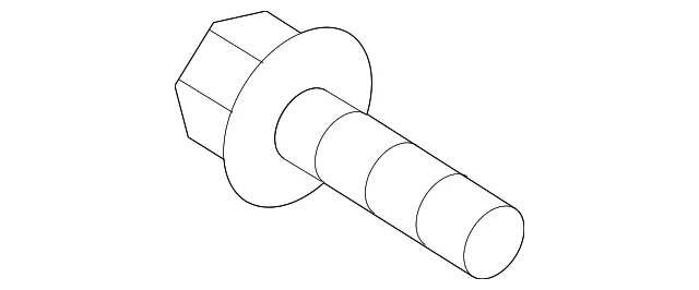 High Mount Lamp Screw - Mazda (9973-50-516)
