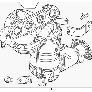 Exhaust Manifold - Mazda (PYCH-20-50X)