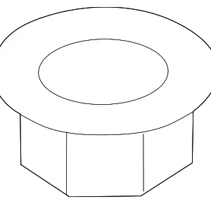 Floor Pan Heat Shield Nut - Mazda (9YB1-60-614A)