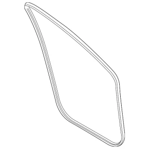Weather-Strip On Body - Mazda (KMV6-68-911)