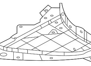 Deflector Shield - Mazda (DN4E-56-13YA)
