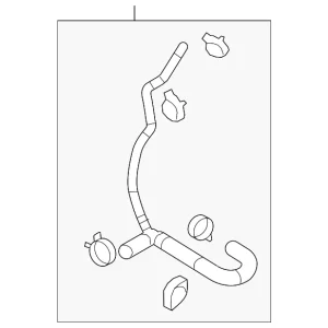 Outlet Hose - Mazda (L518-15-20ZE)