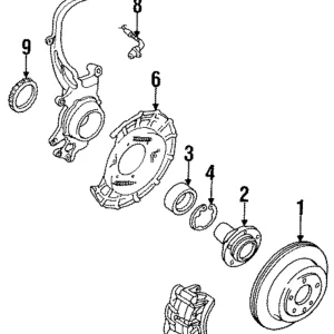 Brake Rotor - Mazda (J002-26-251A)