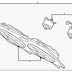 Fan Assembly - Mazda (N3H1-15-025F)