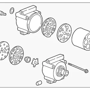 A/C Compressor - Mazda (1F20-61-450A)