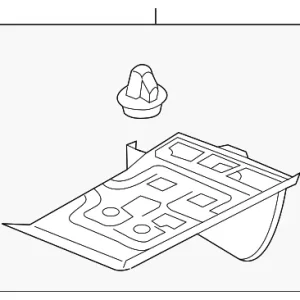 Lower Deflector - Mazda (BJS7-51-PV0A)