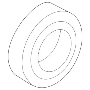 Cv Axle Shaft Carrier Bearing - Mazda (GG30-25-155)