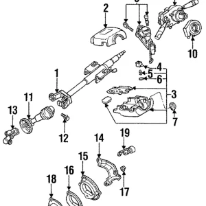 Turn Signal Switch - Mazda (GC1M-66-120)