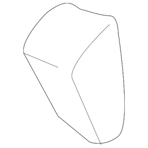 Rear Panel Trim Cover - Mazda (DF89-68-893D)