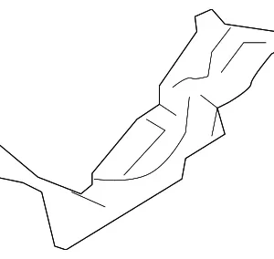 Mount Bracket - Mazda (BP4K-54-5DXB)
