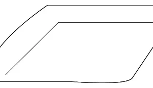 Interior Rear View Mirror Mounting Base - Mazda (ZZCA-69-240)