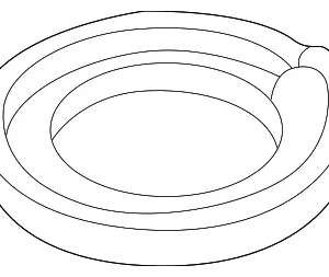 Lower Insulator - Mazda (LC62-34-0A3)