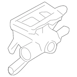 Engine Coolant Outlet Flange - Mazda (L3K9-15-17ZA)