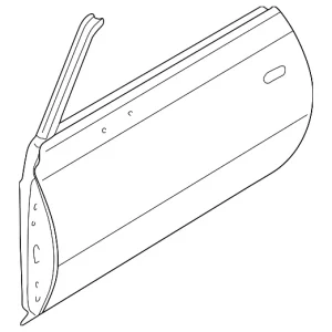 Door Shell - Mazda (NCY0-58-02XK)