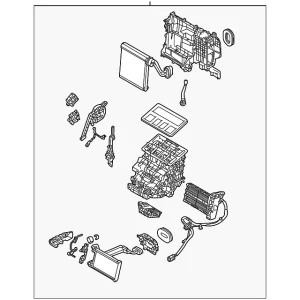 AC & Heater Assembly - Mazda (DJBA-61-130A)