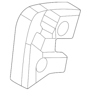 Adjust Knob - Mazda (DN4J-88-736)