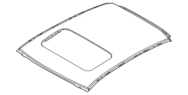 Roof Panel - Mazda (DNYF-70-600)