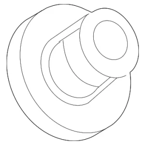 Wiper Motor Bushing - Mazda (D10E-67-407)