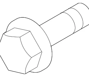 Condenser Bolt - Mazda (9079-61-612)