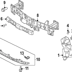Mount Bracket - Mazda (DN4E-50-153B)