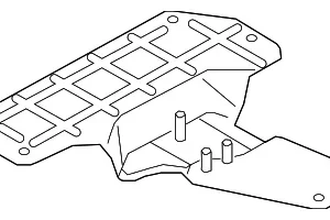 Baffle - Mazda (N3R1-10-40Y)