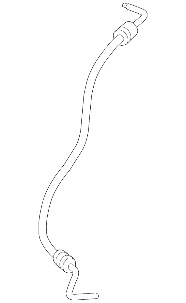 Pressure Hose - Mazda (1F20-32-490)