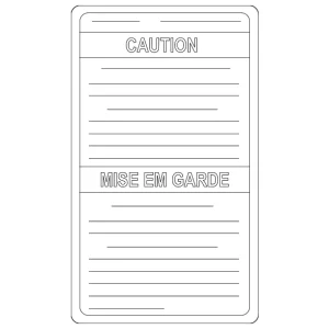 AC Label - Mazda (BN8P-61-439A)