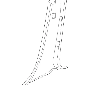 Lower Center Pillar Trim - Mazda (BP4K-68-230G-30)