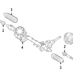 Steering Tie Rod End - Mazda (N452-32-240)