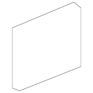 Tow Bracket Cover - Mazda (TK48-50-EK1)