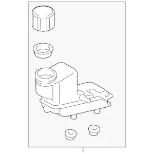 Reservoir Tank - Mazda (GJYA-43-55XA)