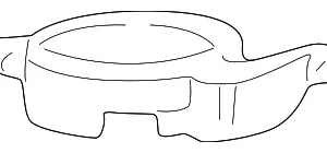 Dehydrator Bracket - Mazda (ZZP0-61-50X)